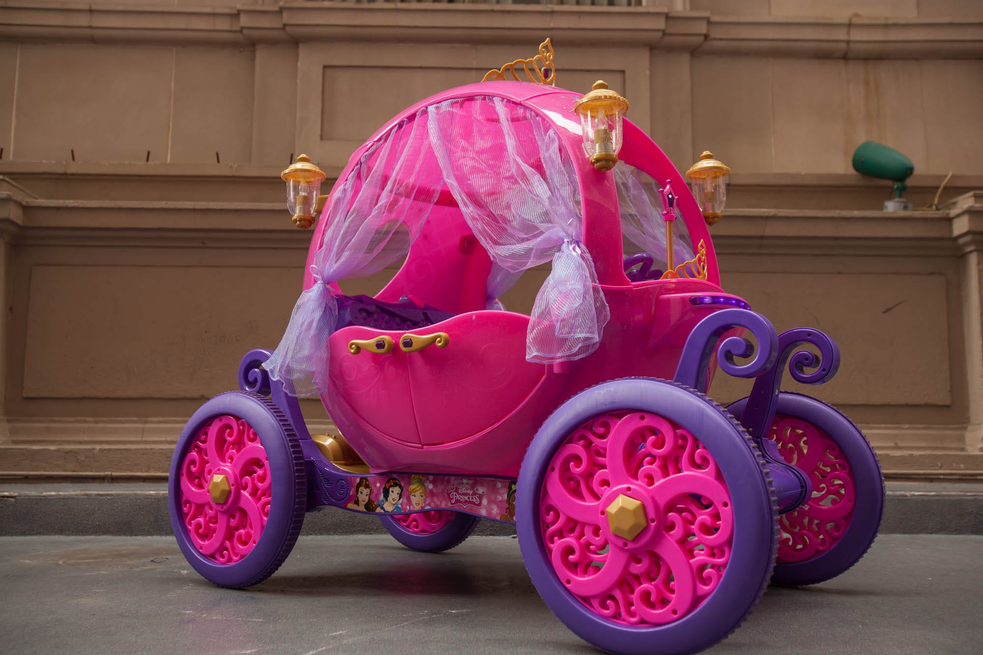 princess carriage walmart